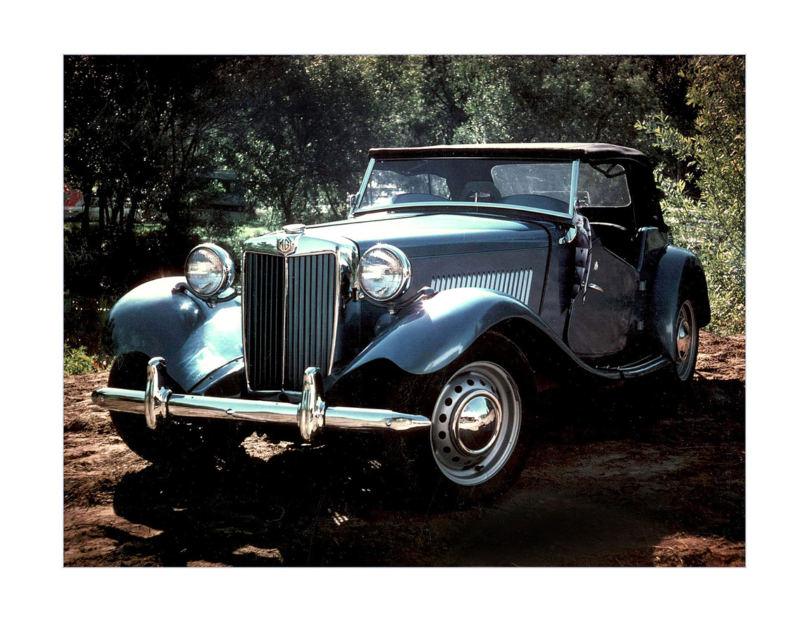 Commercial Shoot, Brian's 1957 MG.  High Cascade Studios