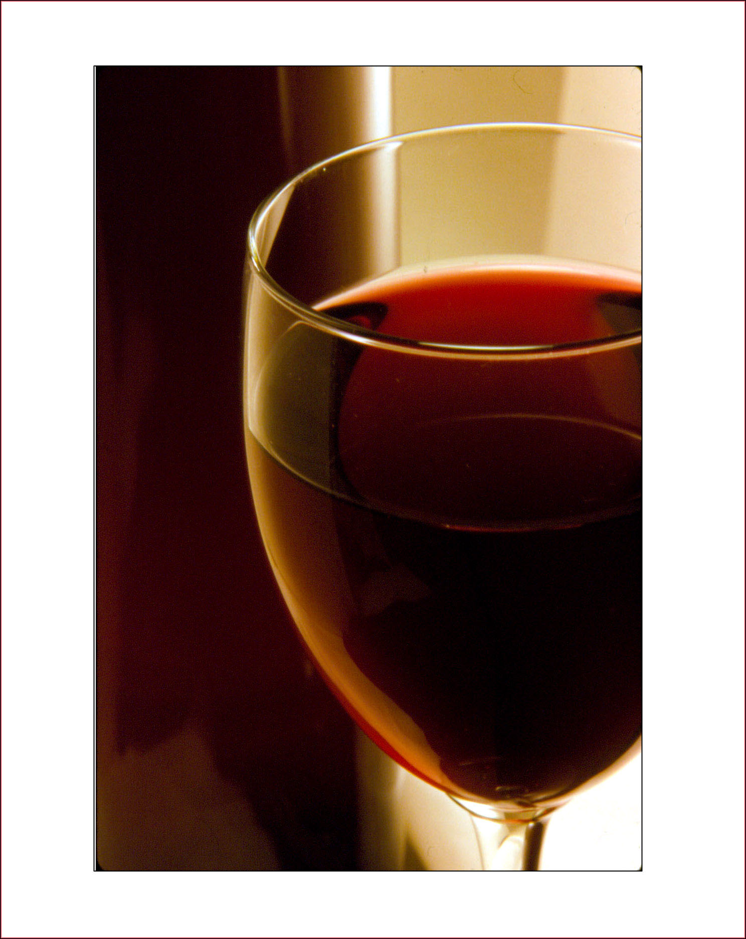 Studio Still: Pacific Northwest Cabernet Sauvignon.  High Cascade Studios